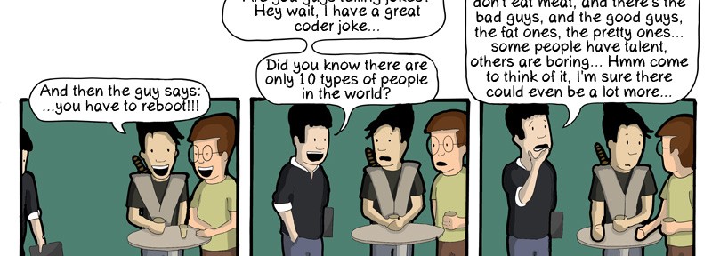 WAC WeAreCoders Joke 10 Binary