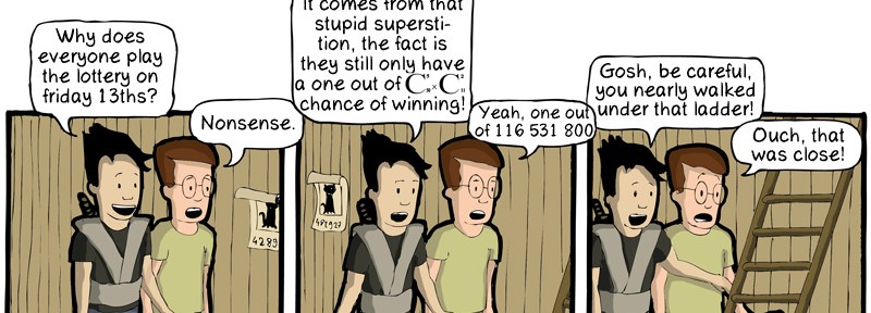 WAC WeAreCoders Friday 13ths Ladder Superstition Probability