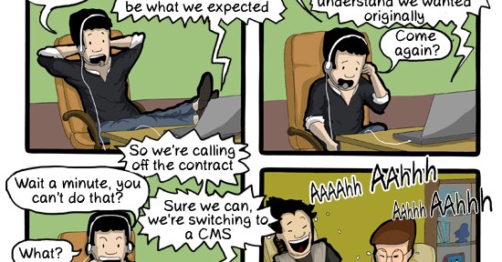 Hoax, customer, PM, Coder,, Phone, Revenge