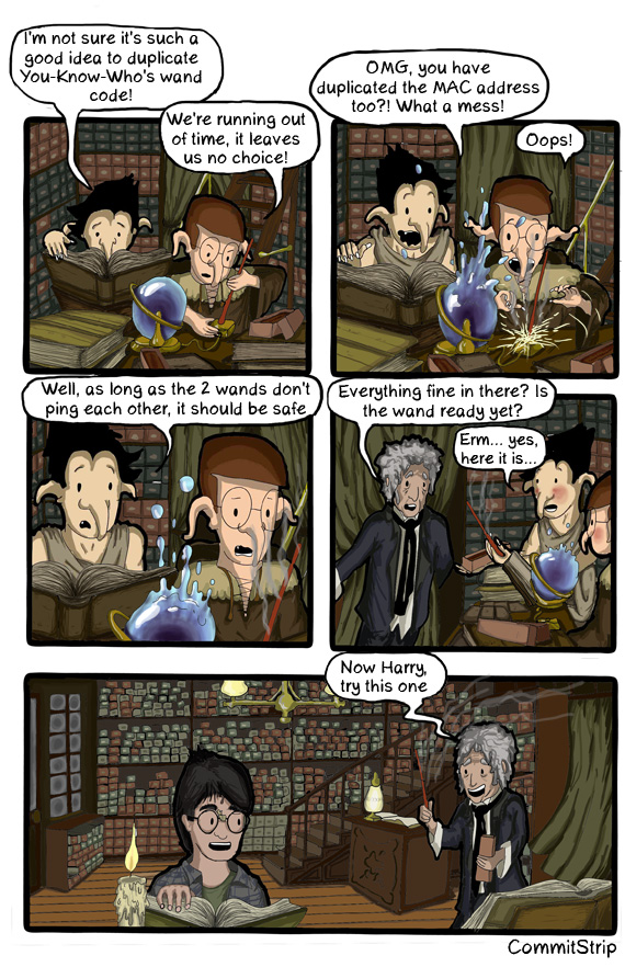 Coders In Movies Harry Potter Commitstrip