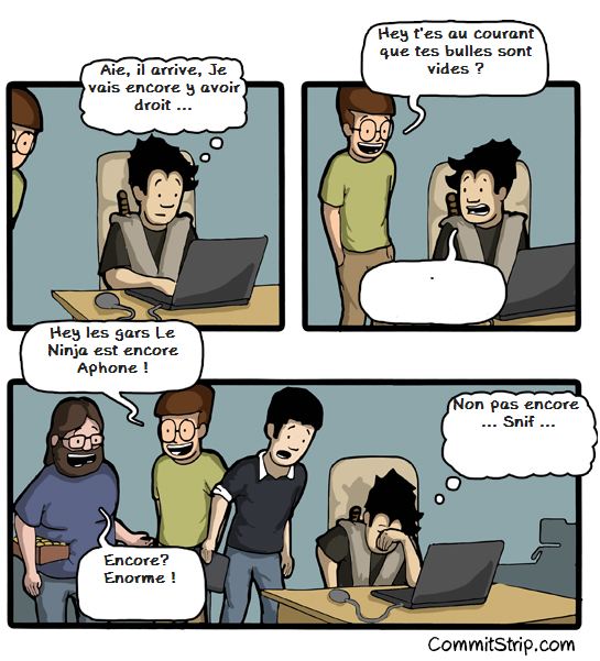 Concours CommitStrip - Proposition de David