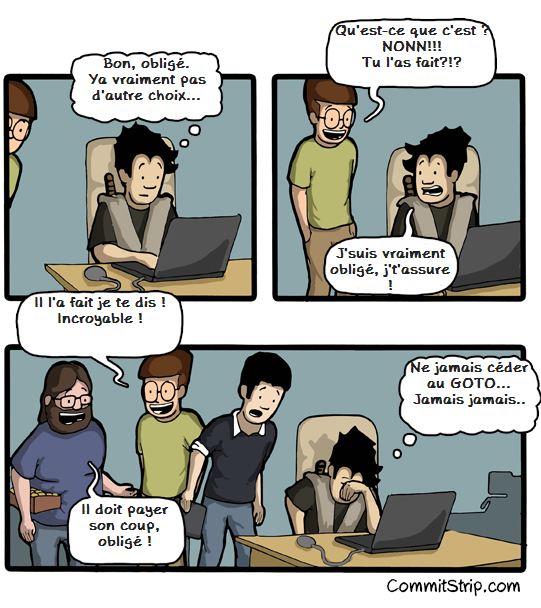 Concours CommitStrip - Proposition de Rom